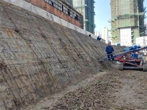 上思建筑边坡支护